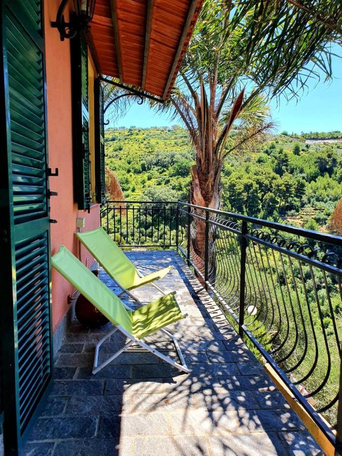 La casa del Podere Castellaro (Liguria) Exterior foto